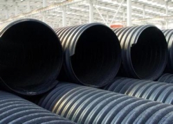 山东HDPE聚乙烯钢带增强缠绕管