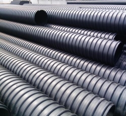 淄博HDPE聚乙烯钢带增强缠绕管